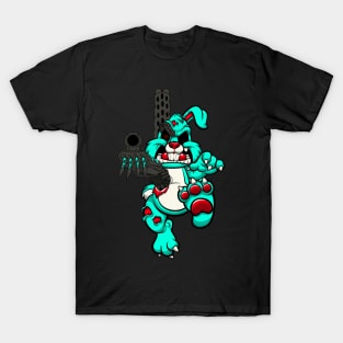 rabbit cyborg tyberjan style sticker gift T-Shirt